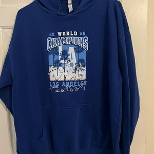 Mens Dodgers sweatshirt hoodie